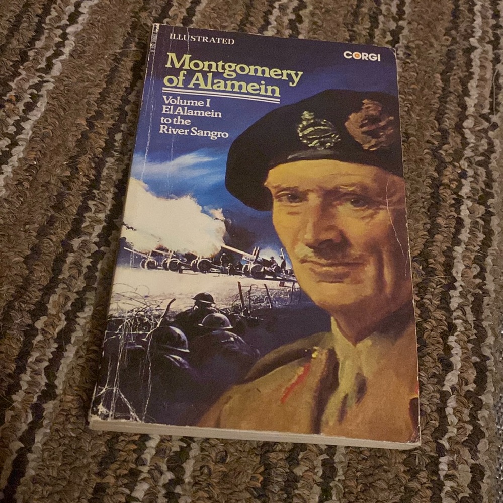 Montgomery Of Alamein 
Paperback book
El Alamein to the river sangro 
Volume 1